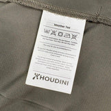 【Unisex L グリーン系】 Houdini ( フーディニ ) ウェザー ティー Weather Tee 159784 Baremark Green z00058222 Baremark Green 化繊 ショートスリーブTシャツ クルーネック インナー シャツ