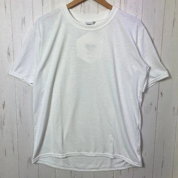 【Unisex L ホワイト系】 Bring ( ブリング ) ドライコットニー ベーシック ティーシャツ DryCottony Basic T‑shirt ポリエステル ウェア トップス インナー シャツ ショートスリーブTシャツ クルーネック 化繊 z000547