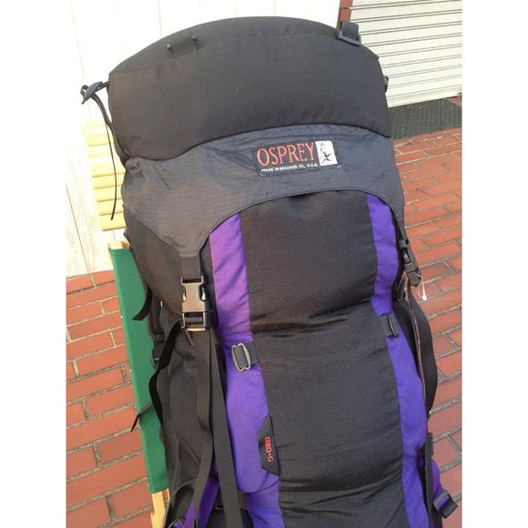【L ブラック系】 Osprey ( オスプレー ) 93年 Us製 Zero-G 非売品 BP ブラック・パープル 容量【55L～79L】 バックパック バッグ ストレージ - 【公式】2ndGEAR（セカンドギア）Webショップ【登山用品・アウトドア用品専門 買取販売店】