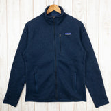 【Men's S ネイビー系】 Patagonia ( パタゴニア ) ベター セーター ジャケット Better Sweater Jacket ポリエステル 25528 International Men's NENA フリース アウター ジャケット トップス ウ - 【公式】2ndGEAR（セカンドギア）Webショップ【登山用品・アウトドア用品専門 買取販売店】