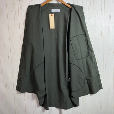 【Unisex 5 グリーン系】 Axesquin Elements ( アクシーズクインエレメンツ ) 軽くて涼しいロングシャツ クロミドリ ナイロン ウェア トップス インナー シャツ ロングスリーブシャツ 化繊 z00056508 クロミドリ 化繊 ロングスリー