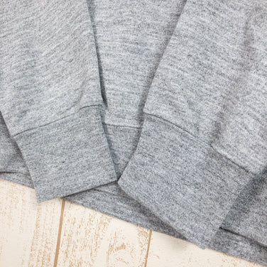 【Men's M グレー系】 The North Face ( ザ・ノースフェイス ) スクエア ロゴ クルー Square Logo Crew ポリエステル NT11954 Asian Men's ミックスグレー 化繊 ロングスリーブTシャツ クルーネック イン - 【公式】2ndGEAR（セカンドギア）Webショップ【登山用品・アウトドア用品専門 買取販売店】