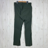 Teton Bros 男士 Crag 长裤，M 码，绿色。深绿色尼龙软壳长裤。z00054441。