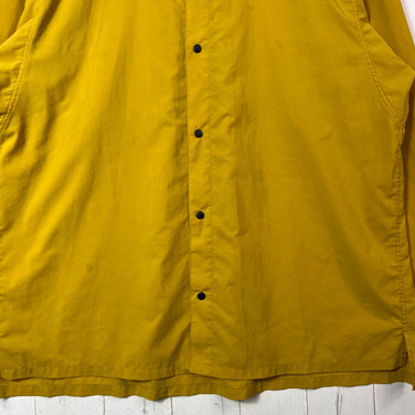 Yamatomichi UL 男女通用 L 码黄色衬衫，芥末黄，涤纶，长袖，合成纤维，上衣，内衣，z00054488