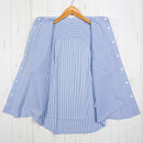 【Women's M ブルー系】 Ridge Mountain Gear ( リッジマウンテンギア ) ベーシック ショートスリーブシャツ ストライプ Basic Short Sleeve Shirt Stripe Blue / White ポリエステル ウェア トッ-3