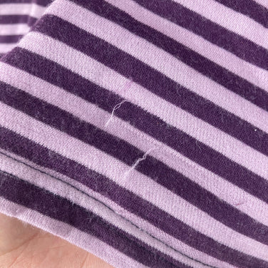 【Women's S パープル系】 Montbell ( モンベル ) メリノウールプラス ボーダー ロングスリーブ T シャツ Merino Wool Plus Border Long Sleeve T-Shirt スランテックカフ / UVカット メリノウール ウェ