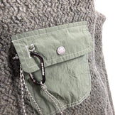 【Women's M グリーン系】 And Wander ( アンドワンダー ) リ ウール ジェーキュー クルー ネック Re Wool JQ Crew Neck ウール 574-3284061 Asian Women's フリース アウター ジャケット トップス - 【公式】2ndGEAR（セカンドギア）Webショップ【登山用品・アウトドア用品専門 買取販売店】