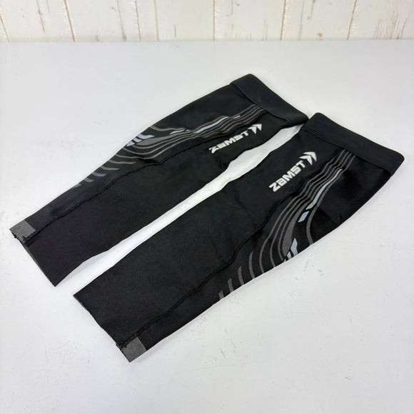 【M ブラック系】 Zamst（ザムスト） フィットネス コンプレッションレッグカバー ザムスト プレシオーネカーフ ポリエステル ウェア ウェア小物 アームカバー z00056309  アームカバー ウェア小物 ウェア