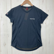 【Women's M ネイビー系】 Montbell ( モンベル ) クール Vネック Tシャツ ウィメンズ Cool V-Neck T-Shirt Women's ポリエステル ウェア トップス インナー シャツ ショートスリーブTシャツ クルーネック 化繊 z00