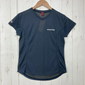 【Women's M ネイビー系】 Montbell ( モンベル ) クール Vネック Tシャツ ウィメンズ Cool V-Neck T-Shirt Women's ポリエステル ウェア トップス インナー シャツ ショートスリーブTシャツ クルーネック 化繊 z00