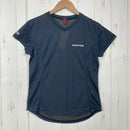 【Women's M ネイビー系】 Montbell ( モンベル ) クール Vネック Tシャツ ウィメンズ Cool V-Neck T-Shirt Women's ポリエステル ウェア トップス インナー シャツ ショートスリーブTシャツ クルーネック 化繊 z00-1