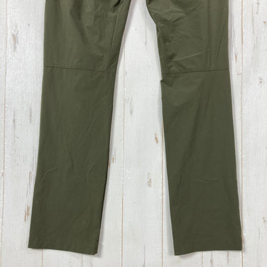 【Women's XS グリーン系】 Mammut ( マムート ) アジリティ スリム パンツ アジアンフィット ウィメンズ AEGILITY Slim Pants AF Women ストレッチ DWR 一体型ベルト ナイロン ウェア ボトムス ロングパンツ ソフトシェ