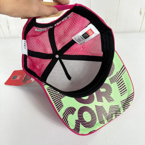 【OneSize ピンク系】 Compressport ( コンプレスポーツ ) トラッカー キャップ Trucker Cap コットン ウェア ウェア小物 ヘッドウェア キャップ z00054809  キャップ ヘッドウェア ウェア小物 ウェア
