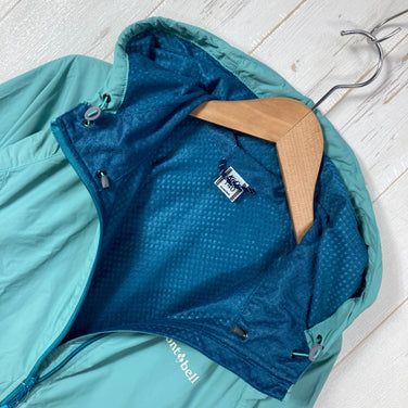 【Kid's 130 ブルー系】 Montbell ( モンベル ) ライト シェル パーカ Light Shell Parka ナイロン ウェア トップス アウター ジャケット ウィンドシェル z00059613  ウィンドシェル アウター ジャケット トップス ウ