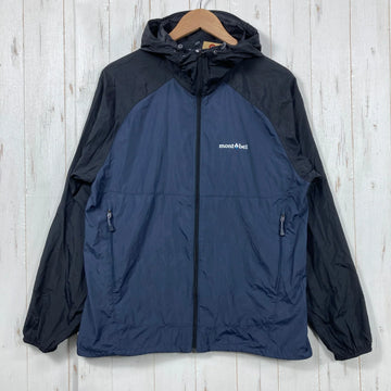 【Men's M ネイビー系】 Montbell ( モンベル ) ウインドブラスト パーカ Men's Wind Blast Parka Men's 耐久撥水 ベンチレーション ナイロン ウェア トップス アウター ジャケット ウィンドシェル z00061470