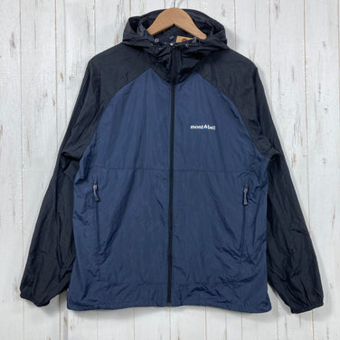 【Men's M ネイビー系】 Montbell ( モンベル ) ウインドブラスト パーカ Men's Wind Blast Parka Men's 耐久撥水 ベンチレーション ナイロン ウェア トップス アウター ジャケット ウィンドシェル z00061470
