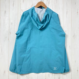 【Women's S ブルー系】 Haglofs ( ホグロフス ) スパルブ プルーフ アノラック Sparv Proof Anorak ポリエステル ウェア トップス アウター ジャケット レインシェル z00058027  レインシェル アウター ジャケット ト