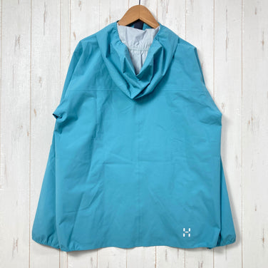 【Women's S ブルー系】 Haglofs ( ホグロフス ) スパルブ プルーフ アノラック Sparv Proof Anorak ポリエステル ウェア トップス アウター ジャケット レインシェル z00058027  レインシェル アウター ジャケット ト