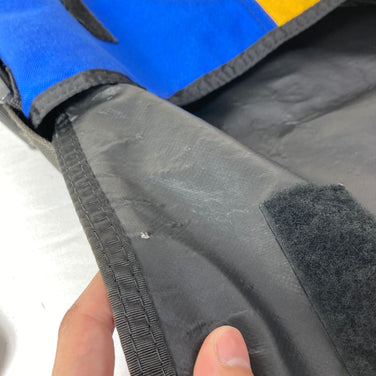 【OneSize ブルー系】 1996 Timbuk2 ( ティンバック ツー ) クラシック メッセンジャーバッグ L Classic Messenger Bag L ビンテージ オリジナル 入手困難 旧タグ コーデュラナイロン製 ウクライナカラー バッグ スト