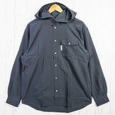 【Men's S グレー系】 Ridge Mountain Gear ( リッジマウンテンギア ) フーデッド ロングスリーブ シャツ Hooded Long Sleeve Shirt Coast Grey ポリエステル ウェア トップス インナー シャツ フーデ - 【公式】2ndGEAR（セカンドギア）Webショップ【登山用品・アウトドア用品専門 買取販売店】