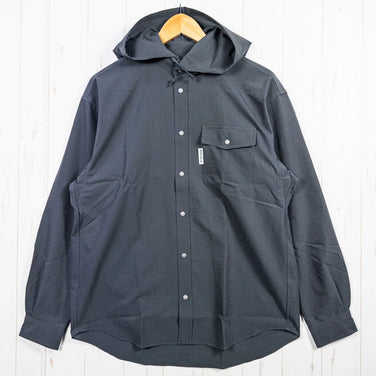 【Men's S グレー系】 Ridge Mountain Gear ( リッジマウンテンギア ) フーデッド ロングスリーブ シャツ Hooded Long Sleeve Shirt Coast Grey ポリエステル ウェア トップス インナー シャツ フーデ - 【公式】2ndGEAR（セカンドギア）Webショップ【登山用品・アウトドア用品専門 買取販売店】