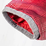 The North Face Reversible Insulated Jacket, Kids' Sizes 18-24M, Red. This polyester outer jacket features synthetic insulation. Product code: z00052885.