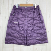 【Women's L パープル系】 Marmot ( マーモット ) トランス ダウン スカート TRANS DOWN SKIRT 生産終了モデル 入手困難 830FP 四角友里コラボモデル ダウン ウェア ボトムス スカート z00057677  スカート ボトムス
