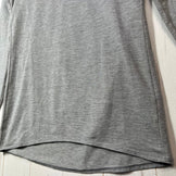 【Men's M グレー系】 The North Face ( ザ・ノースフェイス ) ロング スリーブ ウォーム クルー Long Sleeve Warm Crew ポリエステル ウェア トップス インナー シャツ ロングスリーブTシャツ クルーネック 化繊 z