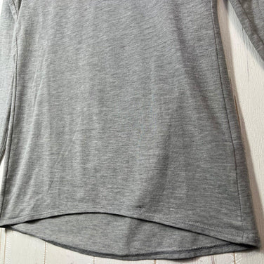 【Men's M グレー系】 The North Face ( ザ・ノースフェイス ) ロング スリーブ ウォーム クルー Long Sleeve Warm Crew ポリエステル ウェア トップス インナー シャツ ロングスリーブTシャツ クルーネック 化繊 z