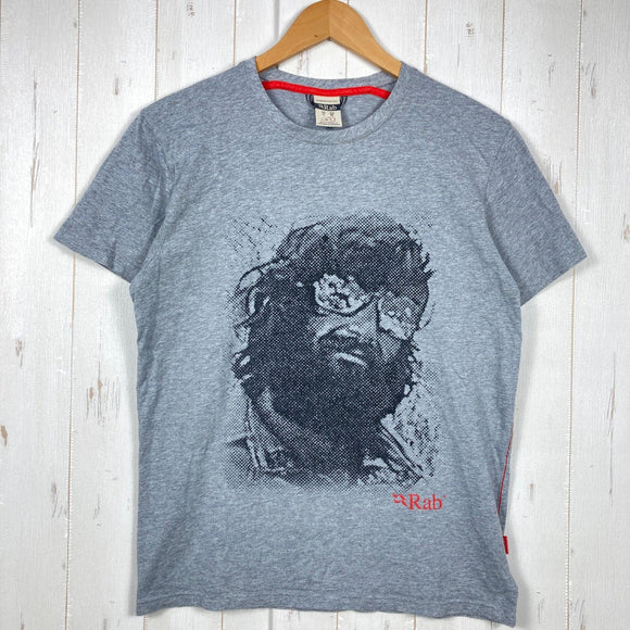 【Men's S グレー系】 Rab ( ラブ ) スタンス ティー Stance Tee コットン ウェア トップス インナー シャツ ショートスリーブTシャツ クルーネック コットン z00053778  コットン ショートスリーブTシャツ クルーネック イン
