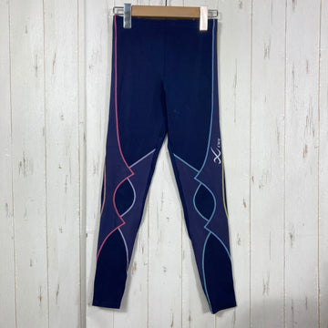 【Women's S ネイビー系】 Cw-X ( シーダブリューエックス ) エキスパート モデル ロング Expert Model Long 股関節・ひざサポート｜吸汗速乾｜UVカット ポリエステル ウェア ボトムス タイツ z00060536  タイツ ボトムス ウ