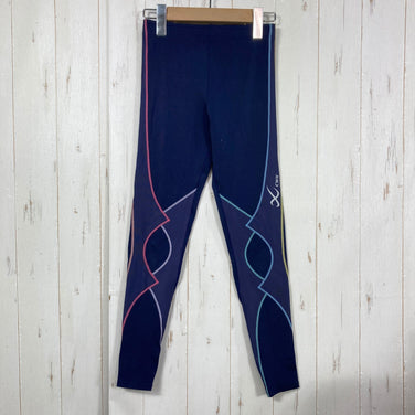 【Women's S ネイビー系】 Cw-X ( シーダブリューエックス ) エキスパート モデル ロング Expert Model Long 股関節・ひざサポート｜吸汗速乾｜UVカット ポリエステル ウェア ボトムス タイツ z00060536  タイツ ボトムス ウ