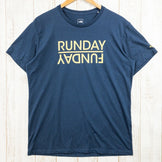 【Men's XL ネイビー系】 The North Face ( ザ・ノースフェイス ) ランディー メッセージ ティー RUNDAY MESSAGE TEE アーバンネイビー ポリエステル ウェア トップス インナー シャツ ショートスリーブTシャツ クルーネック - 【公式】2ndGEAR（セカンドギア）Webショップ【登山用品・アウトドア用品専門 買取販売店】