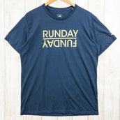 【Men's XL ネイビー系】 The North Face ( ザ・ノースフェイス ) ランディー メッセージ ティー RUNDAY MESSAGE TEE アーバンネイビー ポリエステル ウェア トップス インナー シャツ ショートスリーブTシャツ クルーネック - 【公式】2ndGEAR（セカンドギア）Webショップ【登山用品・アウトドア用品専門 買取販売店】