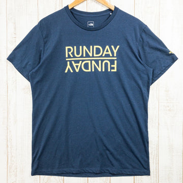 【Men's XL ネイビー系】 The North Face ( ザ・ノースフェイス ) ランディー メッセージ ティー RUNDAY MESSAGE TEE アーバンネイビー ポリエステル ウェア トップス インナー シャツ ショートスリーブTシャツ クルーネック - 【公式】2ndGEAR（セカンドギア）Webショップ【登山用品・アウトドア用品専門 買取販売店】
