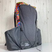【S レッド系】 LiteAF（ライトエーエフ） プリンテッド ダイニーマ 20L カーブ フレームレス PRINTED DYNEEMA 20L CURVE FRAMELESS GROOVY BLOOMS バッグ ストレージ バックパック デイパック - 【公式】2ndGEAR（セカンドギア）Webショップ【登山用品・アウトドア用品専門 買取販売店】