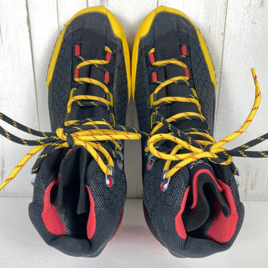 Men's Size 26.7cm Black La Sportiva Equilibrium ST GTX Alpine Boots (Black and Yellow) z00054720