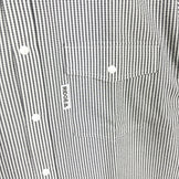 【Men's XL グレー系】 Ridge Mountain Gear ( リッジマウンテンギア ) ベーシック ショートスリーブ シャツ ストライプ Basic Short Sleeve Shirt Stripe  Grey × White z00055798 G