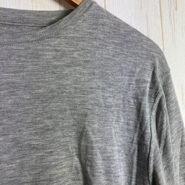 Duckworth Vapor Tee, Women's Medium, Gray. Merino wool top, innerwear, short-sleeved crew neck T-shirt, z00053837.