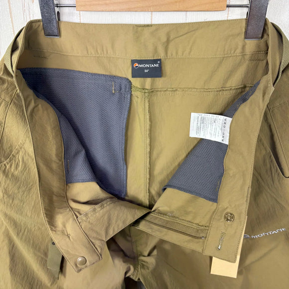【Men's 34 カーキグリーン系】 Montane ( モンテイン ) メンズ テラ ライト ショーツ Men's Terra Lite Shorts MTLSH15 OLIVE z00056021 OLIVE ソフトシェル ショーツ ショートパンツ ボトムス ウェア