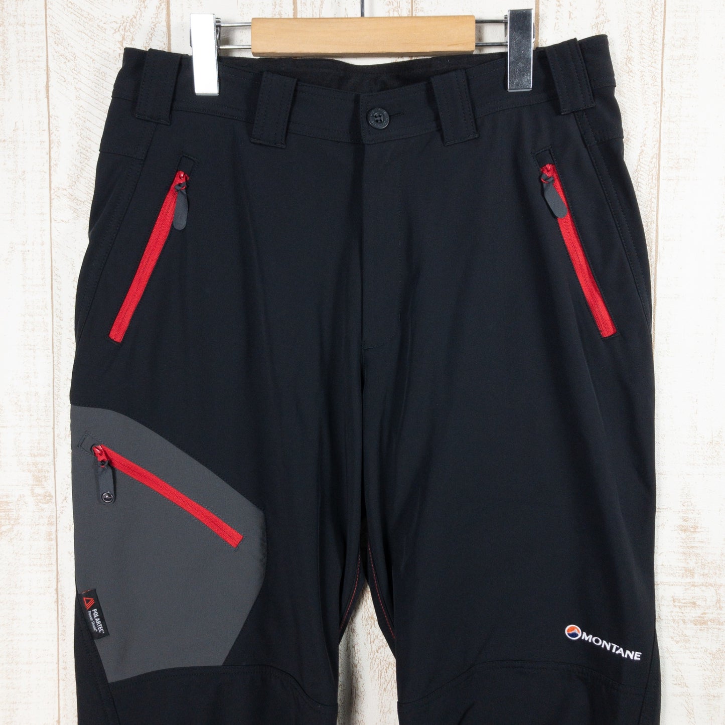 【Men's M ブラック系】 Montane ( モンテイン ) セイバー トゥース パンツ Saber Tooth Pants ソフトシェル 保温 ポーラテック パワーシールド International Men's  ソフトシェル ロングパンツ ボトムス ウェ