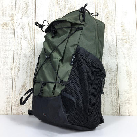 [OneSize Green] Ridge Mountain Gear One Mile 16L Dark Olive | Dark Olive Daypack Capacity [up to 29L] Backpack Bag Storage