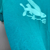 【Men's S グリーン系】 2017 Patagonia ( パタゴニア ) フライング フィッシュ ティー Flying Fish Tee オーガニックコットン ウェア トップス インナー シャツ ショートスリーブTシャツ クルーネック コットン z00059