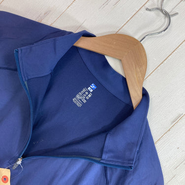 【Men's M ネイビー系】 Finetrack ( ファイントラック ) ドラウト ゼファー ジップネック Drought Zephyr Zip Neck ナイロン ウェア トップス インナー シャツ ロングスリーブシャツ 化繊 z00060113  化繊 ロン