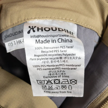 【Men's M ベージュ系】 Houdini ( フーディニ ) コーナー パンツ Corner Pants ポリエステル Men's 防水透湿機能 ハードシェル ロングパンツ ボトムス ウェア - 【公式】2ndGEAR（セカンドギア）Webショップ【登山用品・アウトドア用品専門 買取販売店】
