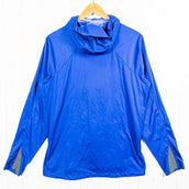 【Men's L ブルー系】 Finetrack ( ファイントラック ) ニュウモラップ フーディ ポリエステル ウェア トップス アウター ジャケット ソフトシェル GORE-TEX Windstopper ( ゴアテックス・ウィンドストッパー ) z0005