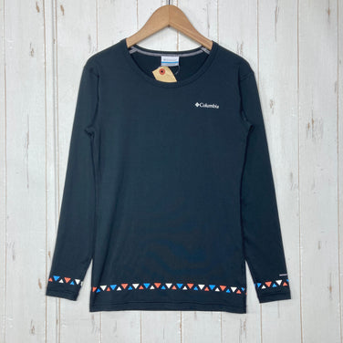 【Women's M ブラック系】 Columbia ( コロンビア ) スクリップスランチ ロングスリーブ トップ ポリエステル ウェア トップス インナー シャツ ロングスリーブTシャツ クルーネック 化繊 z00059439  化繊 ロングスリーブTシャツ クルー