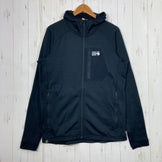 【Men's L ブラック系】 Mountain Hardwear ( マウンテンハードウェア ) ポーラテック パワー グリッド フル ジップ フーディ Polartec Power Grid Full Zip Hoody ポリエステル ウェア トップス アウター