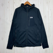 【Men's L ブラック系】 Mountain Hardwear ( マウンテンハードウェア ) ポーラテック パワー グリッド フル ジップ フーディ Polartec Power Grid Full Zip Hoody ポリエステル ウェア トップス アウター
