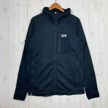 【Men's L ブラック系】 Mountain Hardwear ( マウンテンハードウェア ) ポーラテック パワー グリッド フル ジップ フーディ Polartec Power Grid Full Zip Hoody ポリエステル ウェア トップス アウター